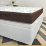 Cama Box Baú + Colchão de Solteiro Ortobom D45 Iso 150 88x188x60cm - 11