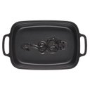 Ver imagem 2 de TRAVESSA RETANGULAR LE CREUSET LORD VOLDEMORT HARRY POTTER C/ TAMPA MATTE BLACK 81023250000051
