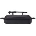 Ver imagem 5 de TRAVESSA RETANGULAR LE CREUSET LORD VOLDEMORT HARRY POTTER C/ TAMPA MATTE BLACK 81023250000051