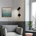 Ver mais imagens de Luminária Arandela 38cm Parede 7 Watts Led 3 Cores Multitemperatura Metálica Gimpo Kjbd-257:preto