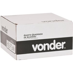 Gaxeta Quadrada Grafitada 5/8 27m 9,8kg P/ Vedação Vonder