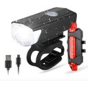 Ver imagem 2 de Kit Bike Farol Frontal + Traseiro Ultra Led Usb Recarregável