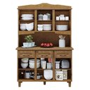 Ver imagem 3 de Cozinha Completa Kit em Madeira com 5 Portas e 3 Gavetas:freijo