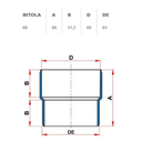 Ver imagem 2 de Acoplamento Retangular Aquapluv Style Retangular Branco