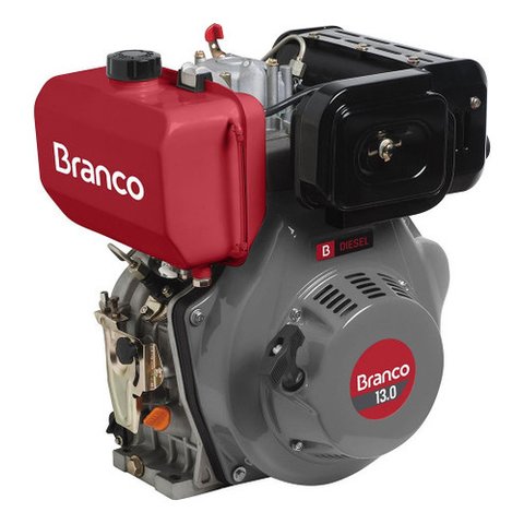 Motor a Diesel 13,0cv Partida Elétrica Bd-13.0 Branco