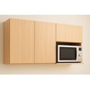 Ver imagem 1 de Armário Aéreo de Cozinha 2 Portas 120cm Mdf Rafaro