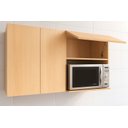 Ver imagem 3 de Armário Aéreo de Cozinha 2 Portas 120cm Mdf Rafaro