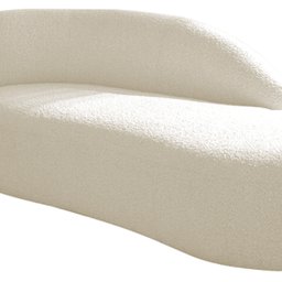Divã Recamier Curvo Luna 140cm Lado Direito Linho Amarena Móveis - 8