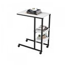 Ver imagem 2 de Mesa Lateral de Apoio Industrial com Rodízio Fit Yescasa