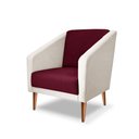 Ver imagem 3 de Poltrona Sala de Estar Monalisa Decorativo Suede:bordo
