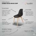 Ver imagem 2 de Cadeira Charles Eames Solid Wood 131pp Preto
