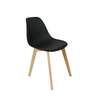Cadeira Charles Eames Solid Wood 131pp Preto - 6