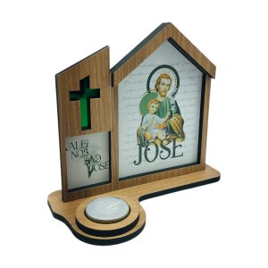 Capela São José Igreja com Porta Vela e Oração