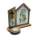 Ver imagem 1 de Capela São José Igreja com Porta Vela e Oração