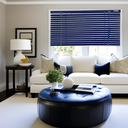 Ver mais imagens de Persiana Horizontal Aluminio 25mm Azul 50 (l) X 45 (a) Cm Cortina C/ Kit de Instalação 0,50 X 0,45