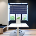 Ver imagem 2 de Persiana Horizontal Aluminio 25mm Azul 50 (l) X 45 (a) Cm Cortina C/ Kit de Instalação 0,50 X 0,45