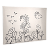 Tela para Pintura Riscada 30x40cm Jardim Art & Hobby - 1