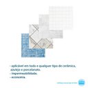 Ver imagem 6 de Kit 6 Rejunte Muliuso Epóxi Azul Cobalto Porto Koll 1kg