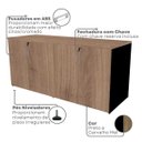 Ver imagem 3 de Armário Duplo Baixo para Escritório / Home Office