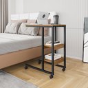 Ver imagem 1 de Mesa Lateral de Apoio Industrial com Rodízio Fit Yescasa