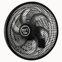 Ver imagem 1 de Ventilador Parede Lorena Preto Oscilante 127v