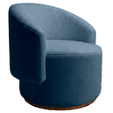 Ver imagem 3 de Kit 02 Poltrona Decorativa Orgânica Espanha para Sala Bouclê:azul Marinho