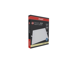 Painel Led Embutir 18w 4000k Quadrado Pop Bivolt Avant - 2