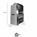 Ver imagem 3 de Misturador de Carne Skymsen com Tampa em Inox 50kg 220v Mms-50i-n 474720