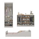 Ver imagem 5 de Quarto Infantil Completo com Minicama Montessoriana e Colchão Incluso Encanto Multimóveis MP4893