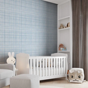 Ver imagem 2 de Papel de Parede Infantil Vinílico- Xadrez Revoada- 4444 Bobinex.