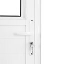 Ver imagem 5 de Porta Social Lambril Alumínio Branco 2.10 X 80 Lado Esquerdo – Hale