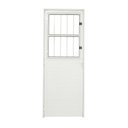 Ver imagem 4 de Porta Social Lambril Alumínio Branco 2.10 X 80 Lado Esquerdo – Hale