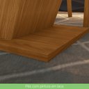 Ver imagem 7 de Mesa de Jantar com Tampo em MDF 160cm com Vidro Zuri Casa 812