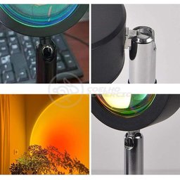 Projetor Ring Light Sunset Tiktok Vermelho Pôr do Sol Nº2 - 7