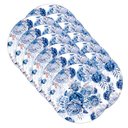Ver imagem 1 de Kit Sousplat Rosas Azul - 12 Peças - sem Base