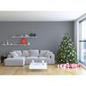 Kit 2 Prateleiras Mdf Decorativas 40x20 Cm com Suporte - 5
