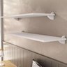 Kit 2 Prateleiras Mdf Decorativas 40x20 Cm com Suporte - 3