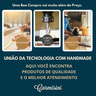 Petisqueira Madeira com Ramequin para Molho Patê Mesa Posta - 7