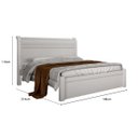 Ver imagem 3 de Cama Casal 100% MDF - 187-Neve - Star Móveis