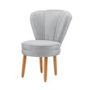 Ver imagem 4 de Jogo de Cadeira para Sala de Jantar Estofada Confortáveis com Pés de Madeira Moblan Decor