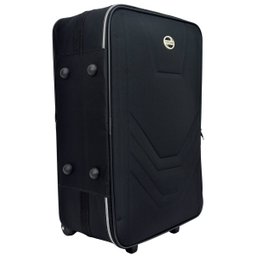 Mala Grande 23kg Anac Rodinhas Resistente Village Rígida Viagem - Preto - 7