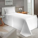 Ver imagem 2 de Fronha Avulsa Lisa 180 Fios Nova América:branco