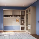 Ver imagem 2 de Guarda Roupa Moveis Castro Modulado Infinity 2 Peças