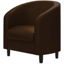 Ver imagem 1 de Poltrona Decorativa Pes Em Madeira Scala Corano TCS 721 Moll