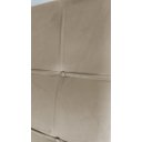 Ver imagem 3 de Cabeceira De Cama Box Luiza Casal 140cm X 106cm Suede Bege Ms Decor