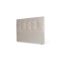 Ver imagem 1 de Cabeceira De Cama Box Luiza Casal 140cm X 106cm Suede Bege Ms Decor