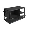 Gabinete Suspenso para Banheiro 80cm sem Cuba P1007 Placa e Ponto- Grafite - 4
