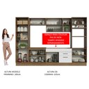 Ver imagem 6 de Armário de Cozinha Completa 330cm Rustic/Branco Agata Madesa 02