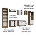 Ver imagem 5 de Armário de Cozinha Completa 330cm Rustic/Branco Agata Madesa 02