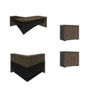 Ver imagem 1 de Conjunto Escritório: Mesa + Balcão Atendimento + Balcão 2x